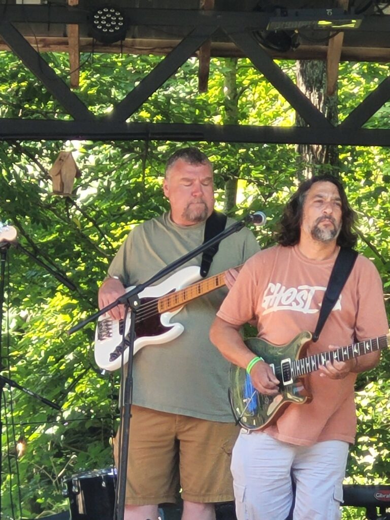 Chris Ogle and Jeremy Pinell of Zentrance at the Summer Solstice show