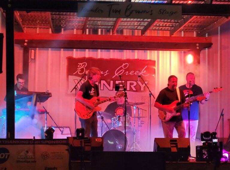 Zentrance performing live at Beans Creek Winery
